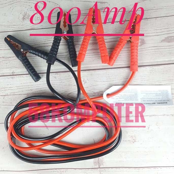 Autoleader Kabel Jumper Starter Aki Accu Mobil 3.5 M 2000A Kabel Jumper Aki Starter Leads Pure Copper Booster Mobil Kabel jumper Starter Aki Accu Mobil truk 2000A 3.5 M Autoleader Kabel Starter Jumper Alligator Clamp Cable 2000A 3.5 M