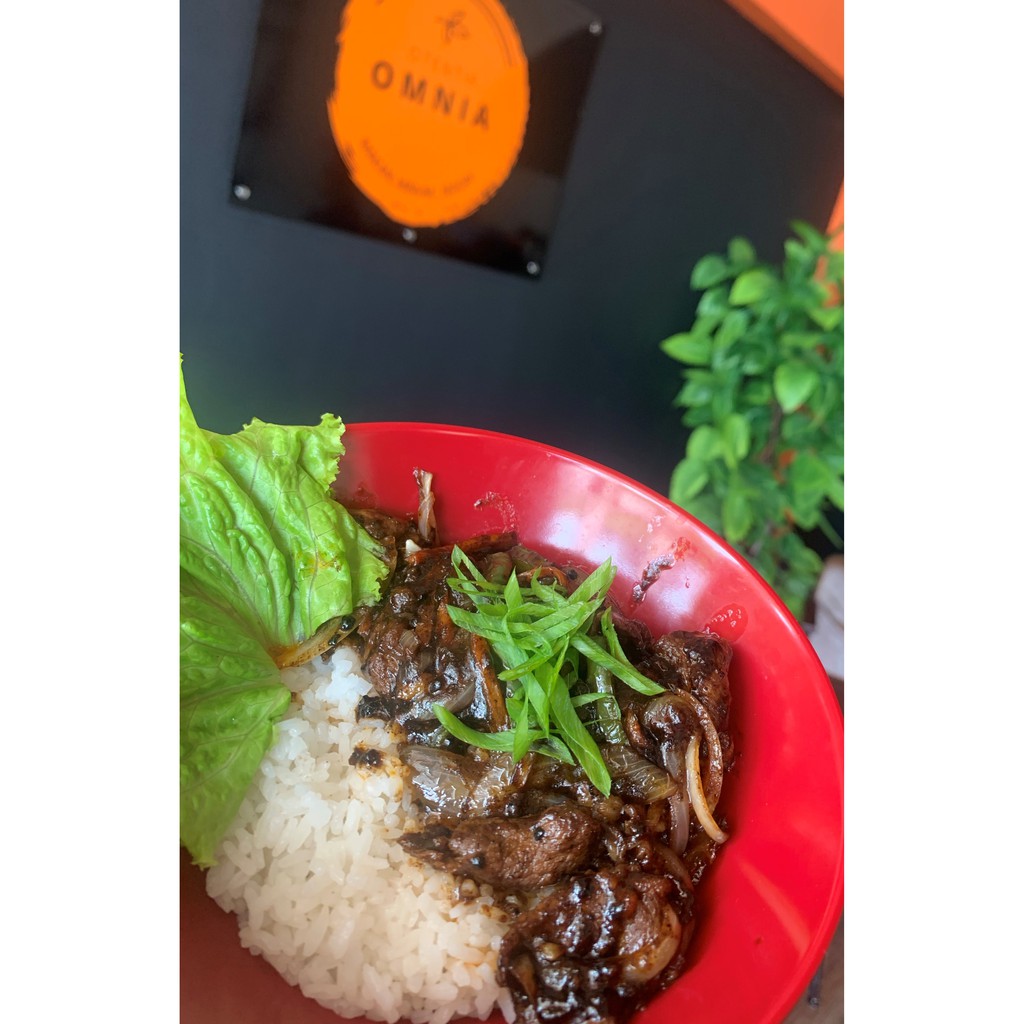 

Beef Black pepper Don Rice Bowl