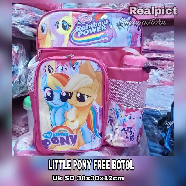 Tas Ransel Anak Perempuan Karakter Bonus Botol Minum Tas Ransel Sekolah Anak