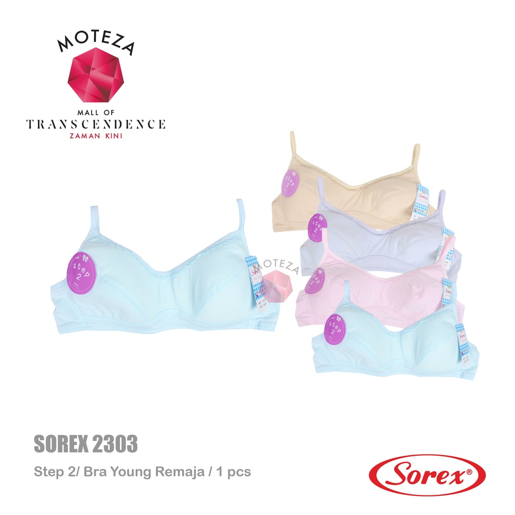 Sorex Young Miniset Pakaian Dalam / Bra BH Anak Remaja - 2301 ; 2302 ; 2303 - Step 2 (PILIH WARNA)