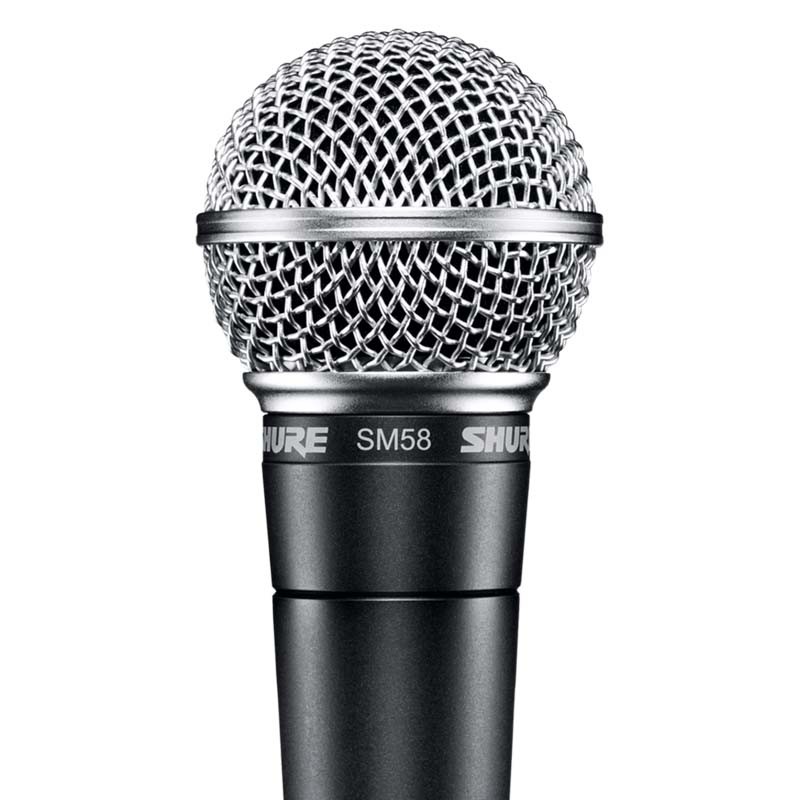 MIC SHURE SM-58 MICROPHONE MIC KABEL SHURE