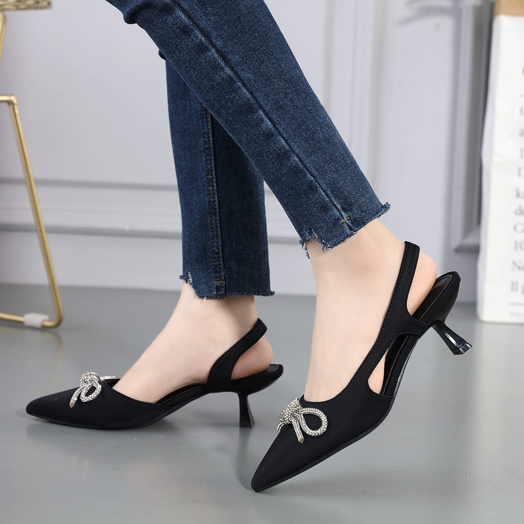 GSW High Heels wanita Import sepatu hak tinggi wanita import sepatu high heels wanita ( HZ01 )  sepatu hak wanita import Heels kantor wanita sepatu kerja wanita sepatu heels wanita kerja Sepatu hak tinggi wanita import