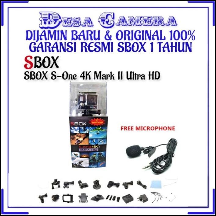 Sbox S-One 4K Ii Ultra Hd Garansi Resmi
