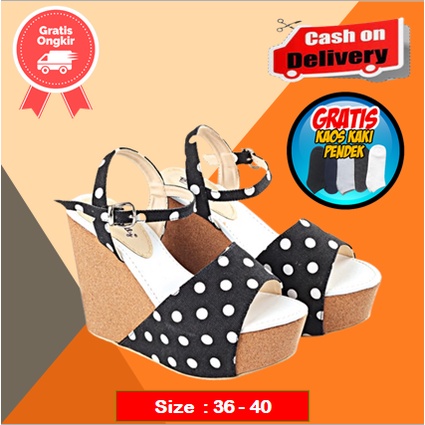 Sandal tinggi wanita gaya korea/Sandal tinggi wanita terbaru 2022 12cm/Sandal tinggi wanita karet/Sa