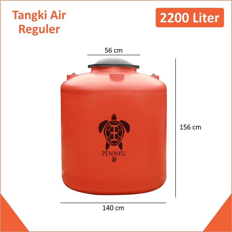 Tangki Air - Tandon - Toren 2200  liter Pennyu Orange