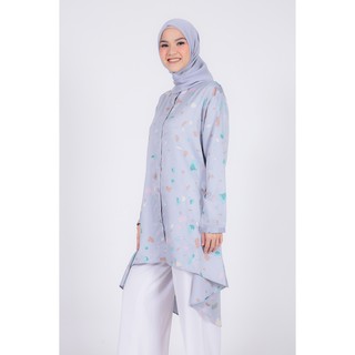 ZM Zaskia  Mecca  Shreen Silver Tunik  Shopee Indonesia