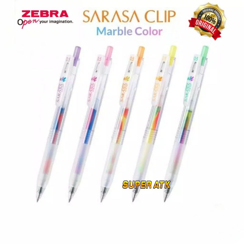 

BOLPEN SARASA MARBLE (TERSEDIA SEMUA WARNA)