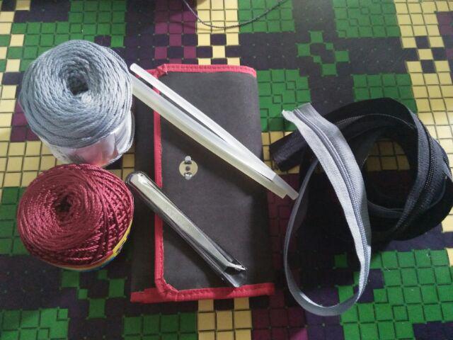 Polychery Varia Orange Dan Abu