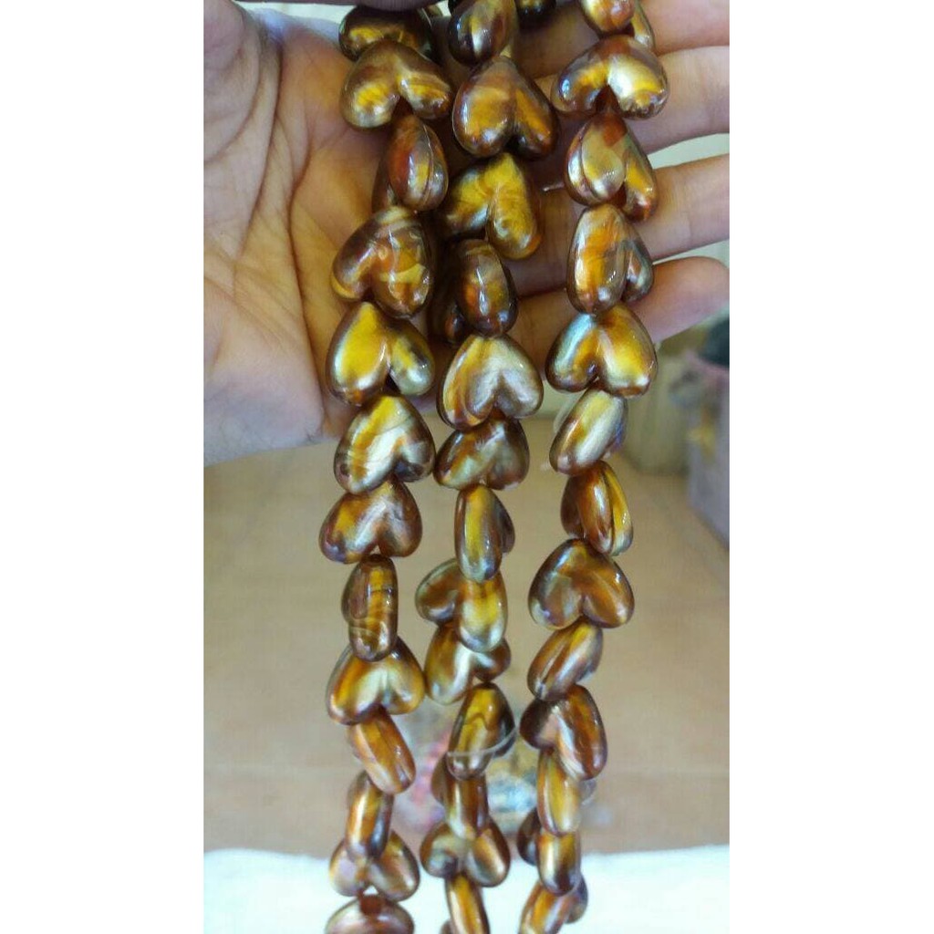 

Dijual Manik Manik Plastik Motif Love Coklat ( 1 renteng ) ( DAS )