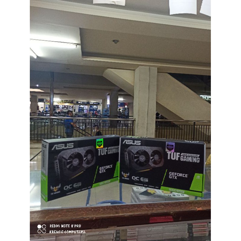 VGA GEFORCE GTX 1660 SUPER ASUS TUF GAMING OC 6GB DDR6