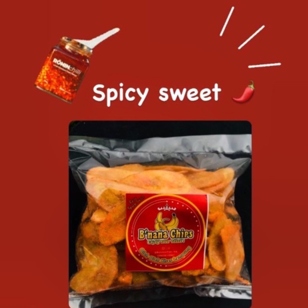 

Keripik Pisang rRasa Balado Khas Lampung Kemasan Isi 250g