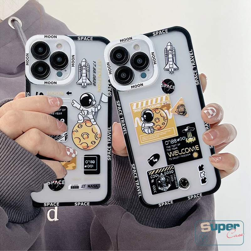 Soft Case NASA Astronot Space Trendy Oppo A17 A95 A15 A16 A17K A7 A96 A3S A78 A57 A55 A31 A5 A9 A58 A16K A1K A54 A12 A74 A35 A15S A5S A76 A94 A33 A11 A11K Reno 8T 5F 8 Sepatu Sneakers Pria Wanita Import 7 4F 5 6