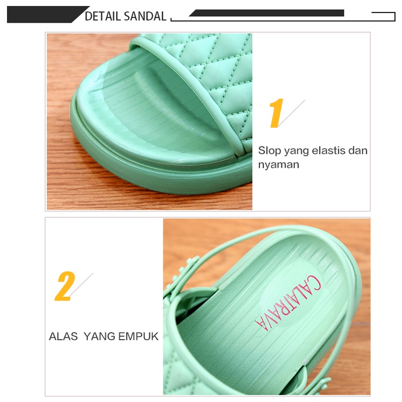 Sendal Wanita Tali Jelly Sandal Wanita Karet Sendal Tali / 2000-CA1