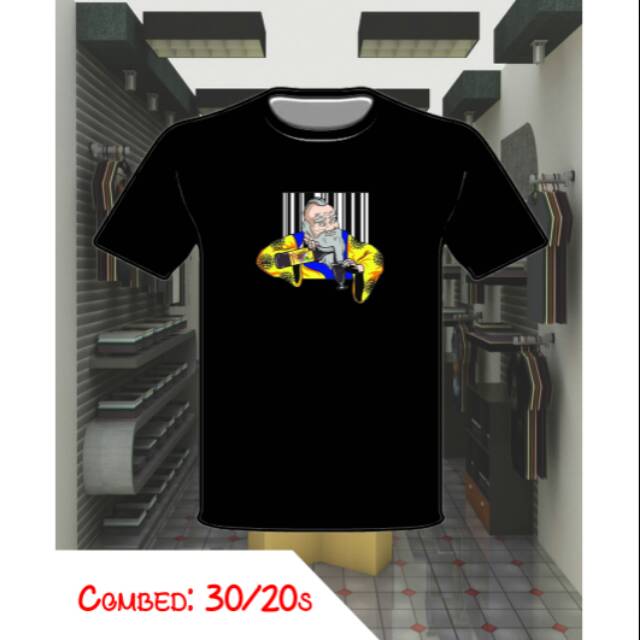 T-Shirt / Kaos / Baju Orangtua / Anggur Orangtua / OT / Baju Distro / Pantang pulang sebelum tumbang