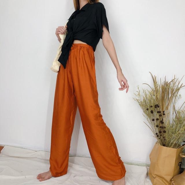 KULOT PANJANG/BASIC LONG CULOTTE-Copper
