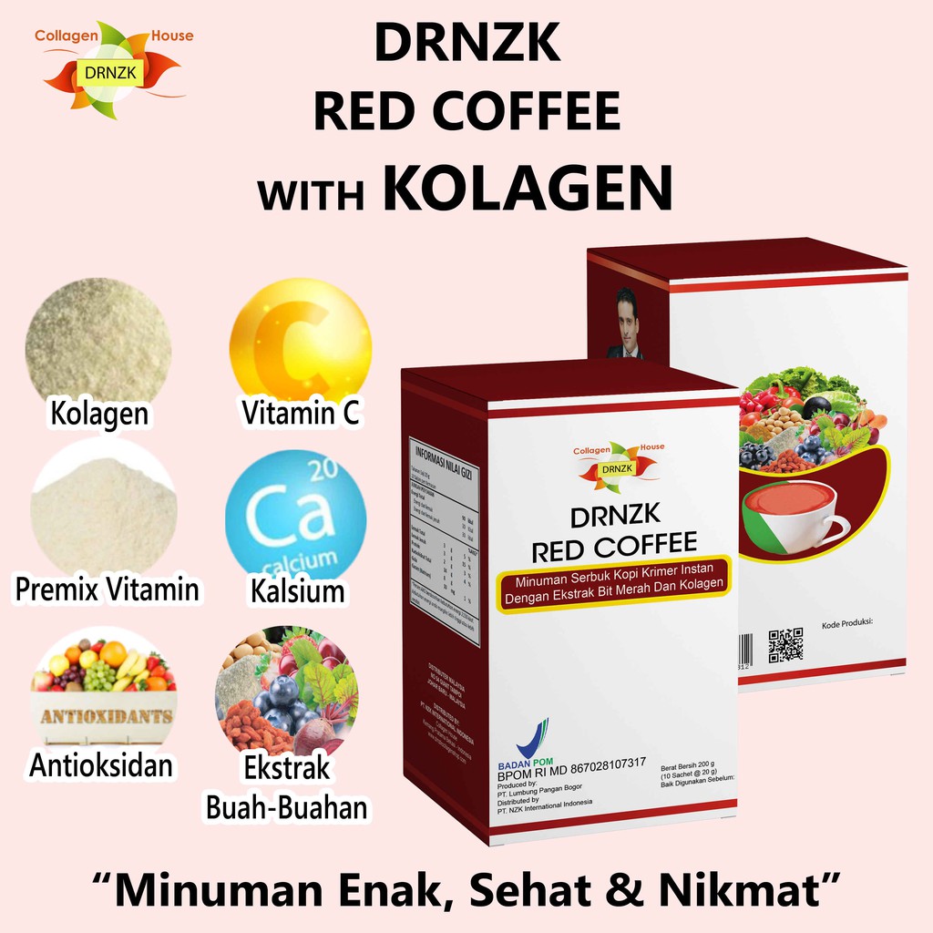 

DRNZK RED COFFEE WITH KOLAGEN (Beli 1 Gratis 1)