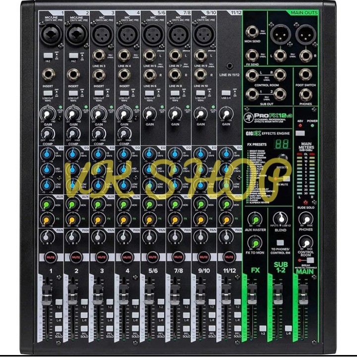 MIXER AUDIO MACKIE PRO FX12 V3 / PRO FX 12 V3 ORIGINAL