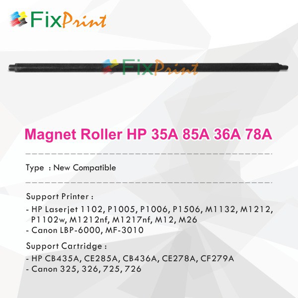 Magnet Roller Cartridge HP 35A 85A 36A 78A Printer HP 1102 P1005 P1006