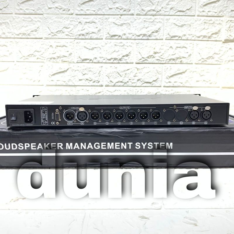 Management Ashley LMS2060 Original Digital Crossover - Processor 2 in 6 out Ashley LMS 2060