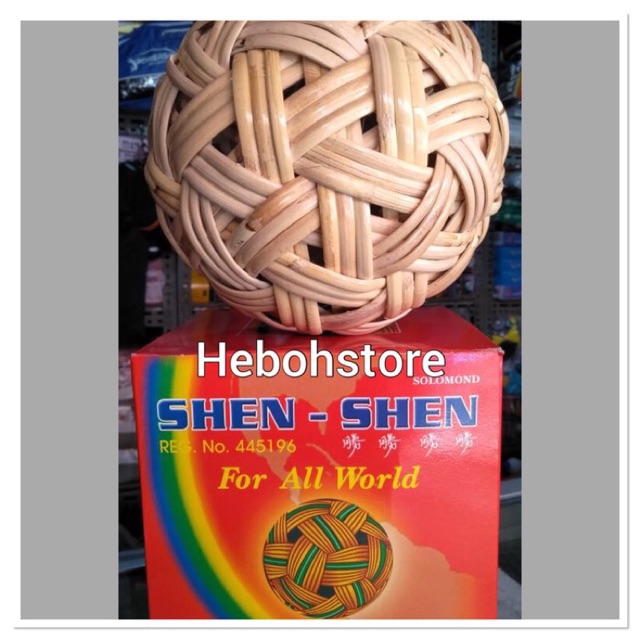 Promo Bola Takraw Rotan Shen Shen Asli Berkualitas
