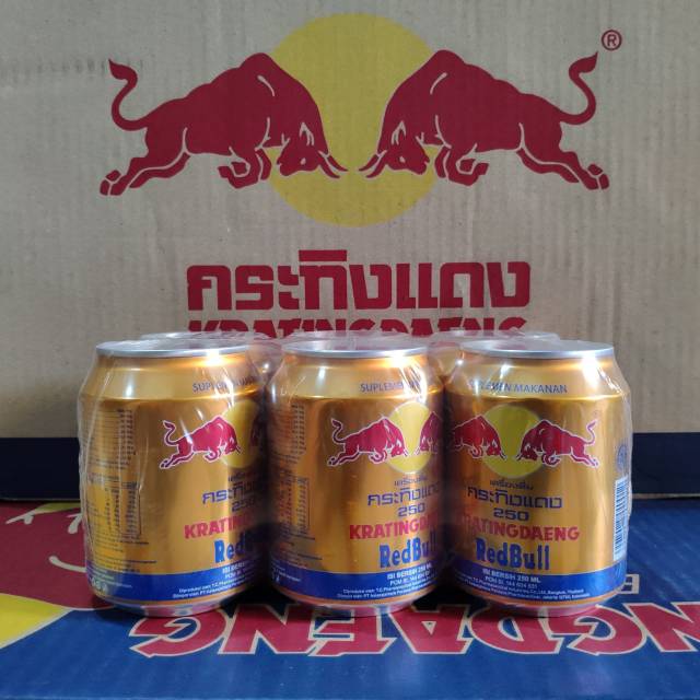 

Kratingdaeng Gold Can 250ml (6 kaleng)