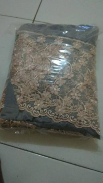 MUKENA DEWASA JUMBO KATUN RAYON EXCLUSIVE RENDA TILE ISYANA | PUSAT GROSIR MUKENA BALI MURAH SHIREEN