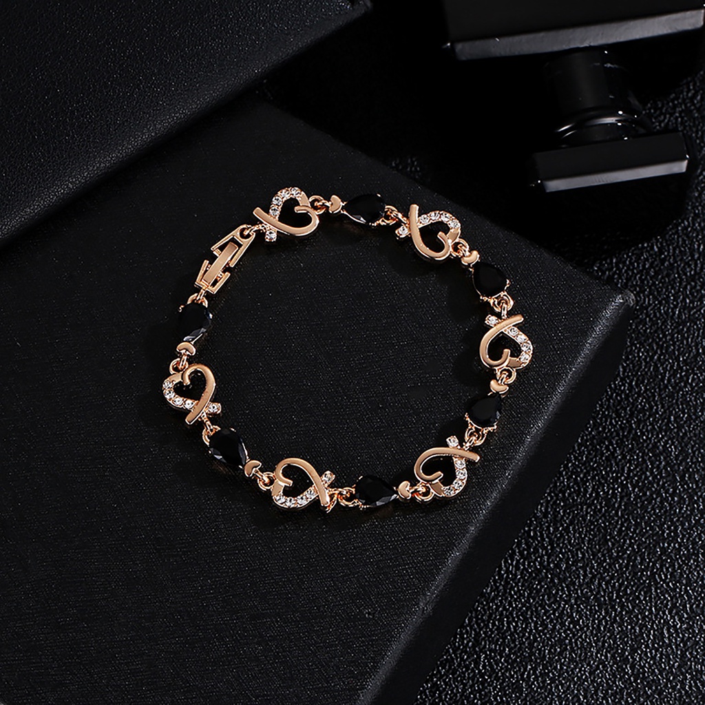 Hu Hu Hu Hu Hu Alat Bantu Pasang Kacamata♡ Gelang Bangle Wanita Bentuk Hati Hollow Untuk Pesta