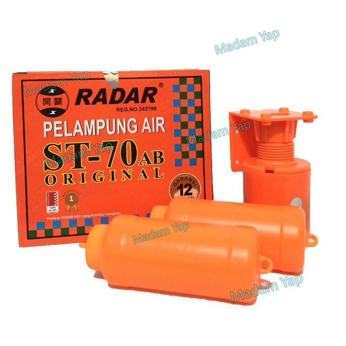 RADAR PELAMPUNG OTOMATIS BAK AIR LEVEL VERTICAL - PELAMPUNG TENDON TOREN TANGKI AIR PENAMPUNGAN AIR OTOMATIS ST-70AB