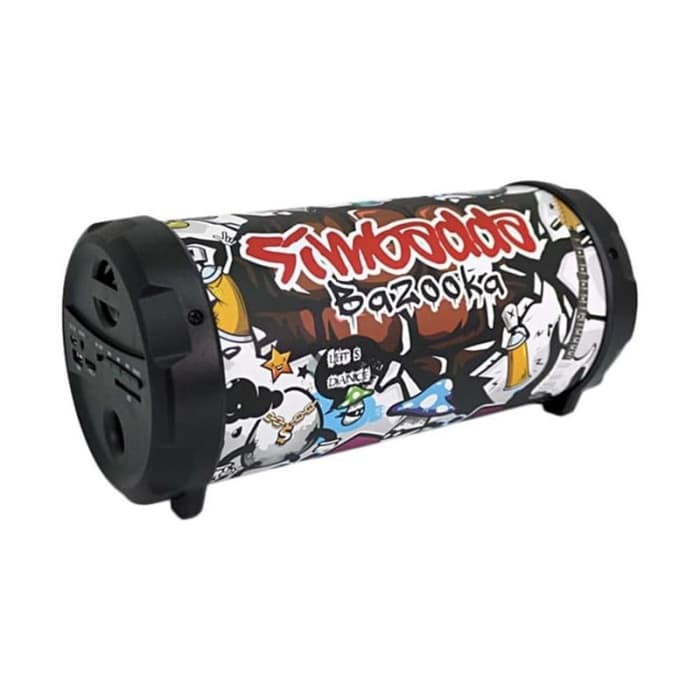 SPEAKER BLUETOOTH SIMBADDA CST 800N GRAFFITI CORAK BAZOOKA OUTDOOR