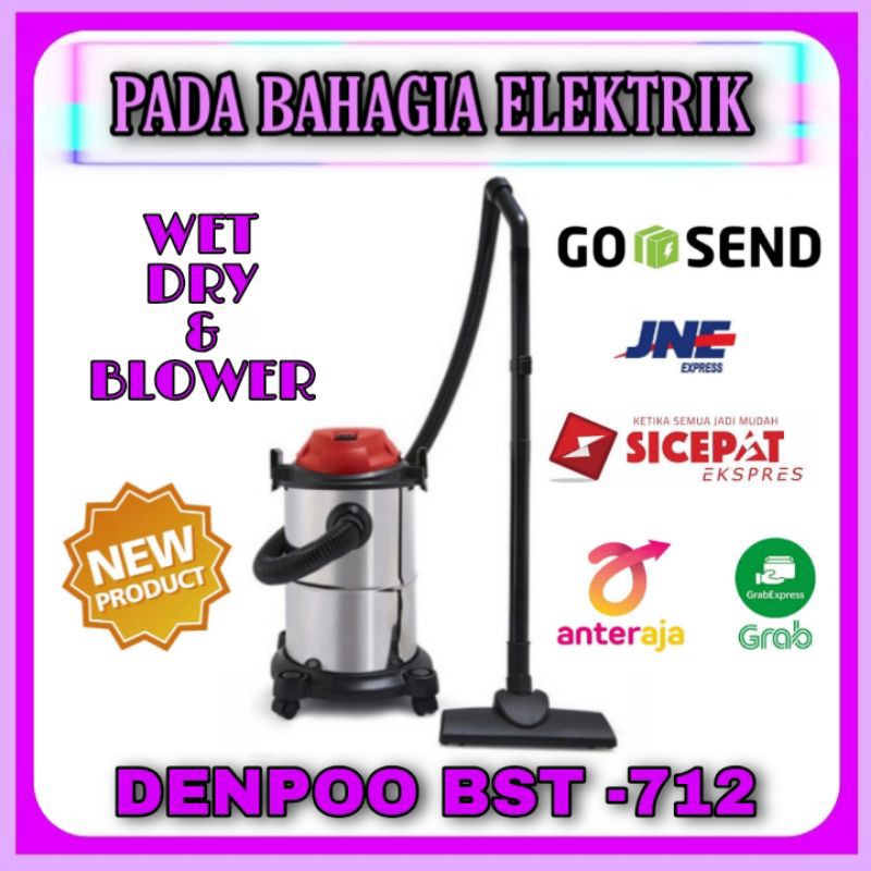 Vacum Cleaner WET &amp;  DRY DENPOO BST 712