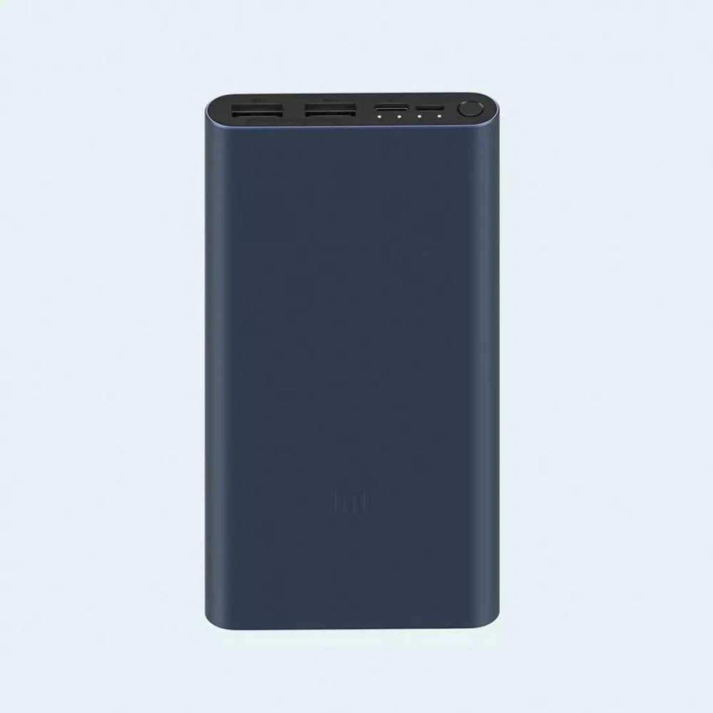 Xiaomi Power Bank 3 QC3.0 2 Port 18W 10000mAh - PLM13ZM (ORIGINAL)