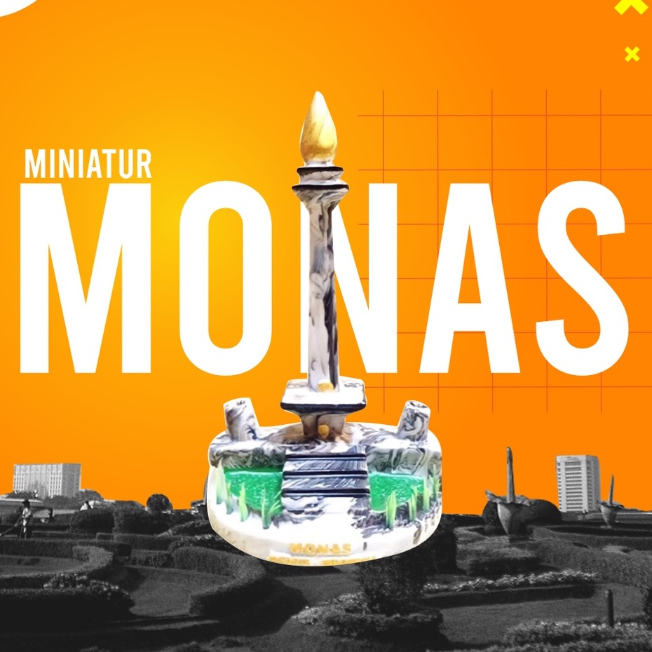 Miniatur Monas Rumput