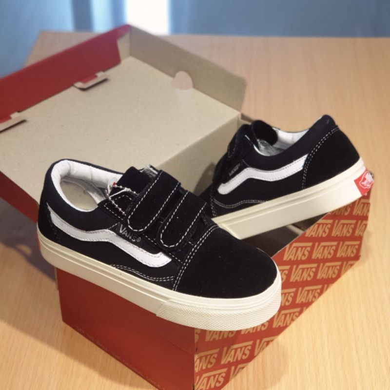 Sepatu Anak Vans Old Skool OG Laki Laki Perempuan Sepatu Sneaker Anak Cowo Cewe Sepatu Anak Sekolah Berkualitas