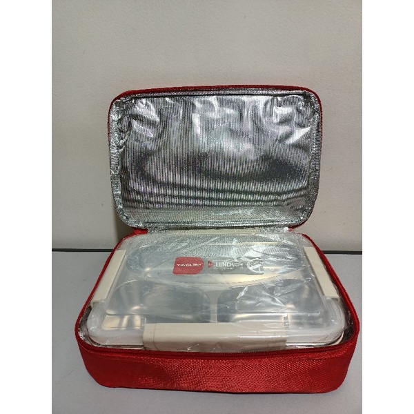 kotak makan stainless 304 3sekat 880ml/lunchbox stainless 304 3sekat