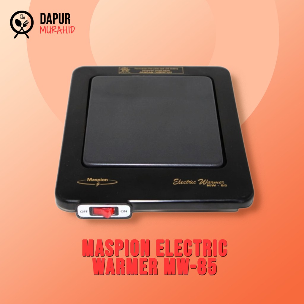 DM - Maspion Electric Warmer MW-85 Pemanas Penghangat Elektrik Listrik