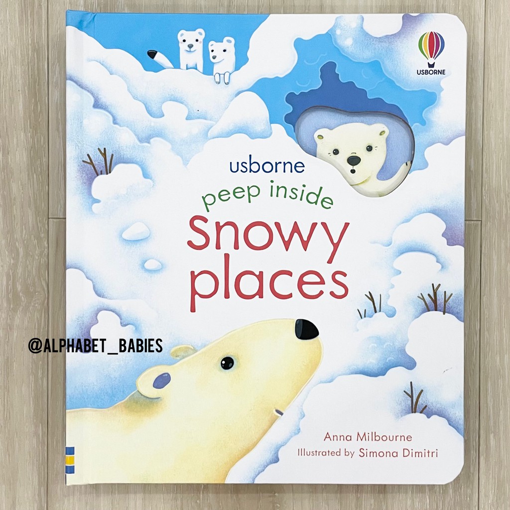 Usborne Peep Inside Snowy Places