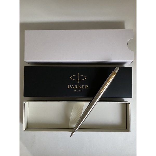 

Pulpen Parker Jotter Ballpoint SS GT ( Klip Emas )