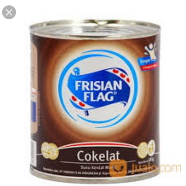 

FRISIAN FLANG KALENG BENDERA KENTAL MANIS RASA COKLAT