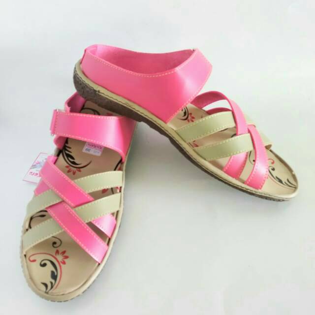 SANDAL CASUAL WANITA SENDAL KICKERS FLAT