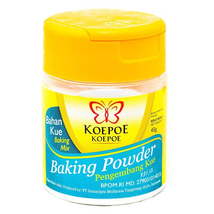 

KOEPOE BAKING POWDER 45GR - KUPU BAKING POWDER - PENGEMBANG KUE