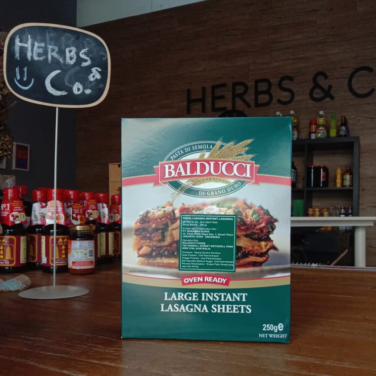 

Balducci Lasagna Sheets/Kulit Lasagna Instant/Lasagna 250gr