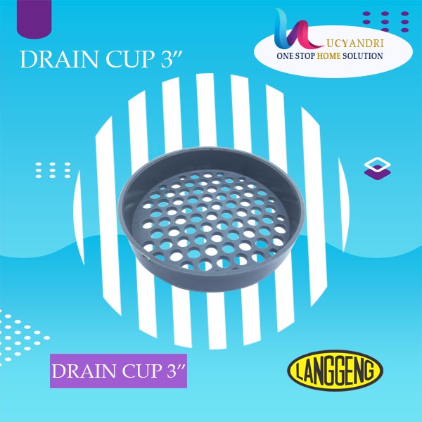 DRAIN CAP DOP SARINGAN BULAT LANGGENG SARINGAN LUAR 3&quot; INCH