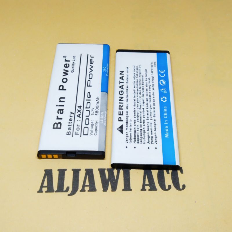 Baterai Bt Batre Battery Axioo AX4 M5S AXIOO AX4 MODEL M5S Double Power Battery