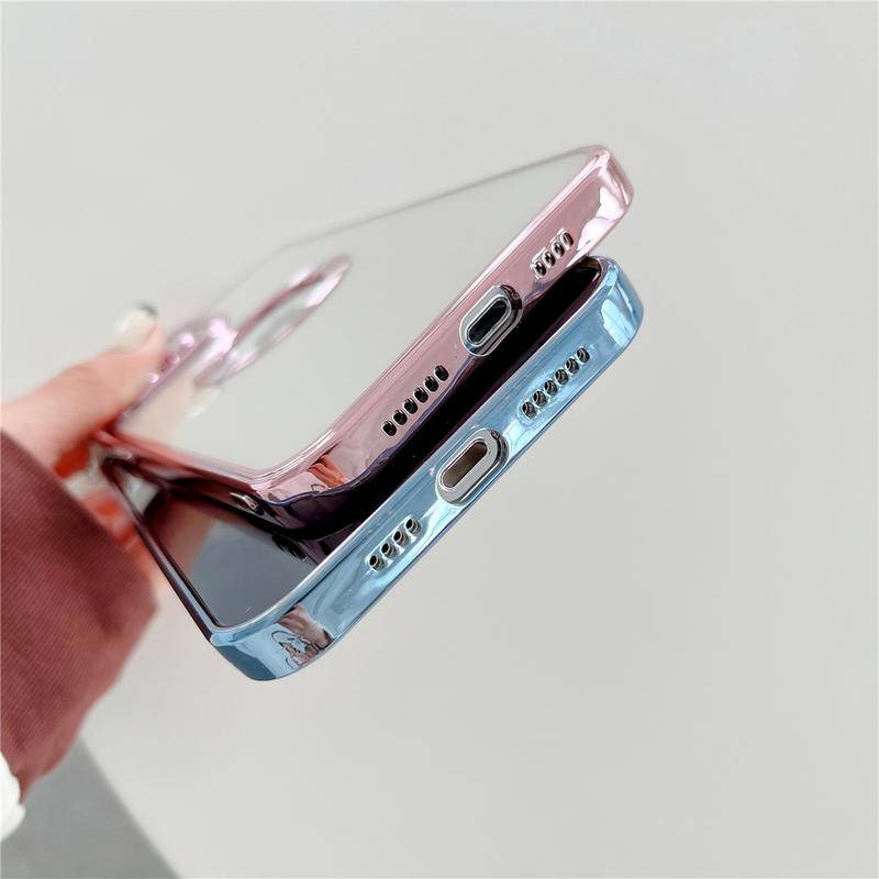 Case Pelindung Lensa Magnetik electroplated Untuk iPhone 12 13 Mini 6 6s Plus iPhone 12mini 13mini