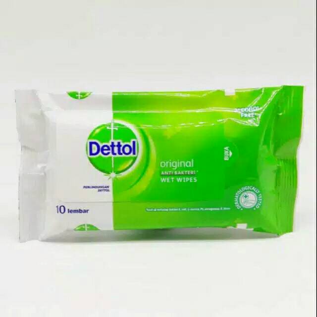 Promo beli 1 gratis 1 detol tisu basah isi 10 lembar