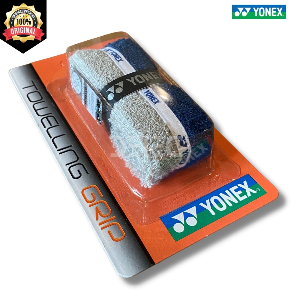 Yonex Grip AC204-2TT TOWEL - GRAY NAVY BLUE AC 204 2TT