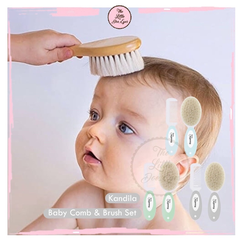 [READY] Kandila Baby Comb &amp; Brush Set