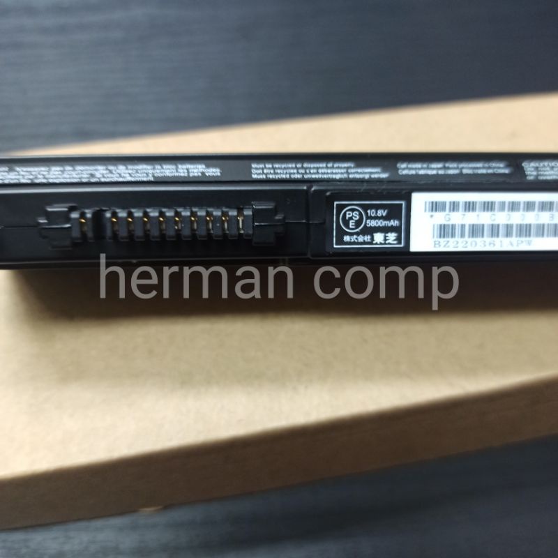 Original Baterai Toshiba Portege R700 R830 R835 R930 R935 Series