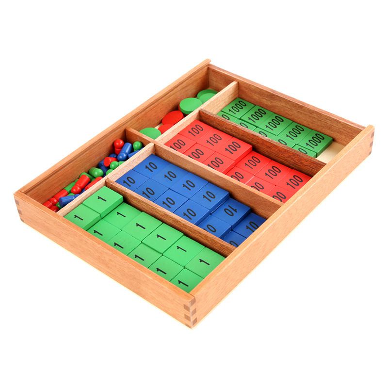 Subarashi - Mainan Montessori Kayu APE Stamp Game