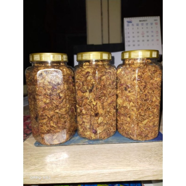 

ORI Bawang Goreng SUMENEP Toples berat 200g